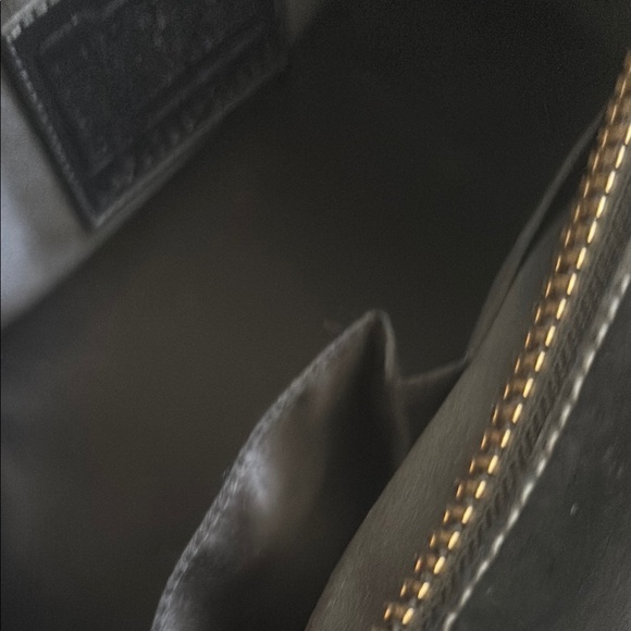 Coach Black Shoulder Bag with Gold Hardware - Picture 5 of 15